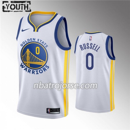 Barn Golden State Warriors Tröja Russell 0 2019-20 Nike Association Edition Swingman